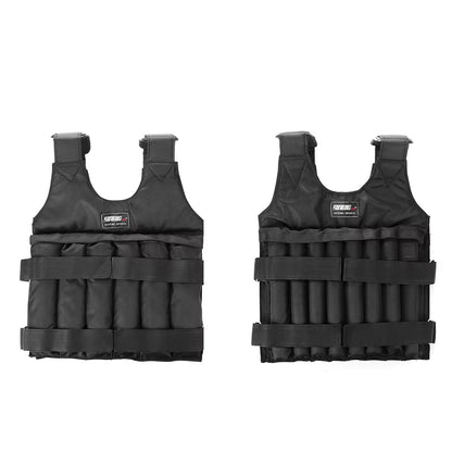 Weighted Vest Adjustable Weight Training Exercise Waistcoat