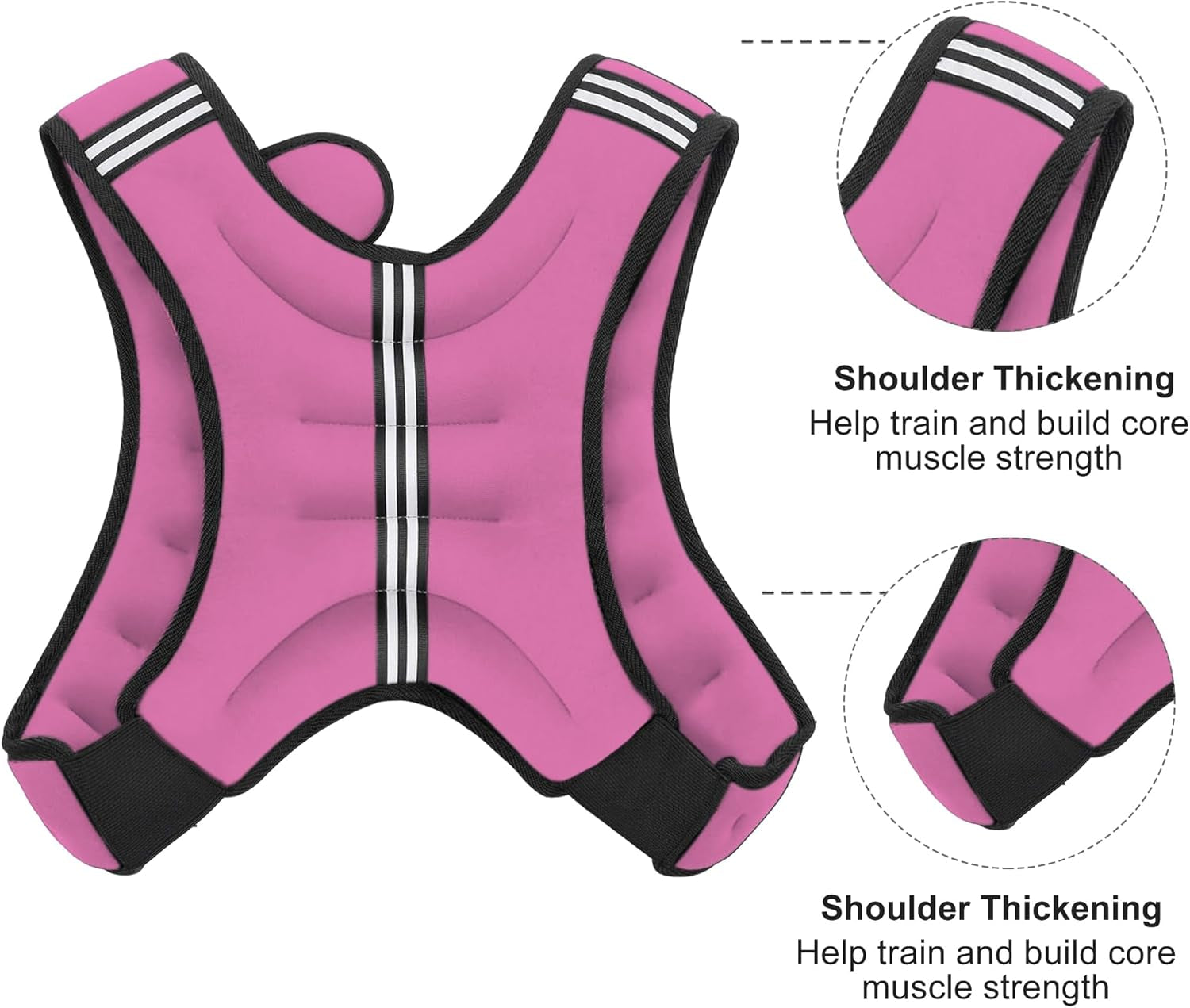 Weighted Vest, 6Lb/8Lb/12Lb/1