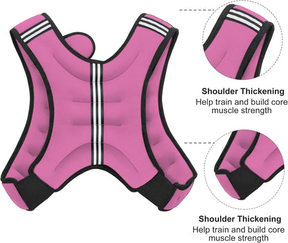 Weighted Vest, 6Lb/8Lb/12Lb/1