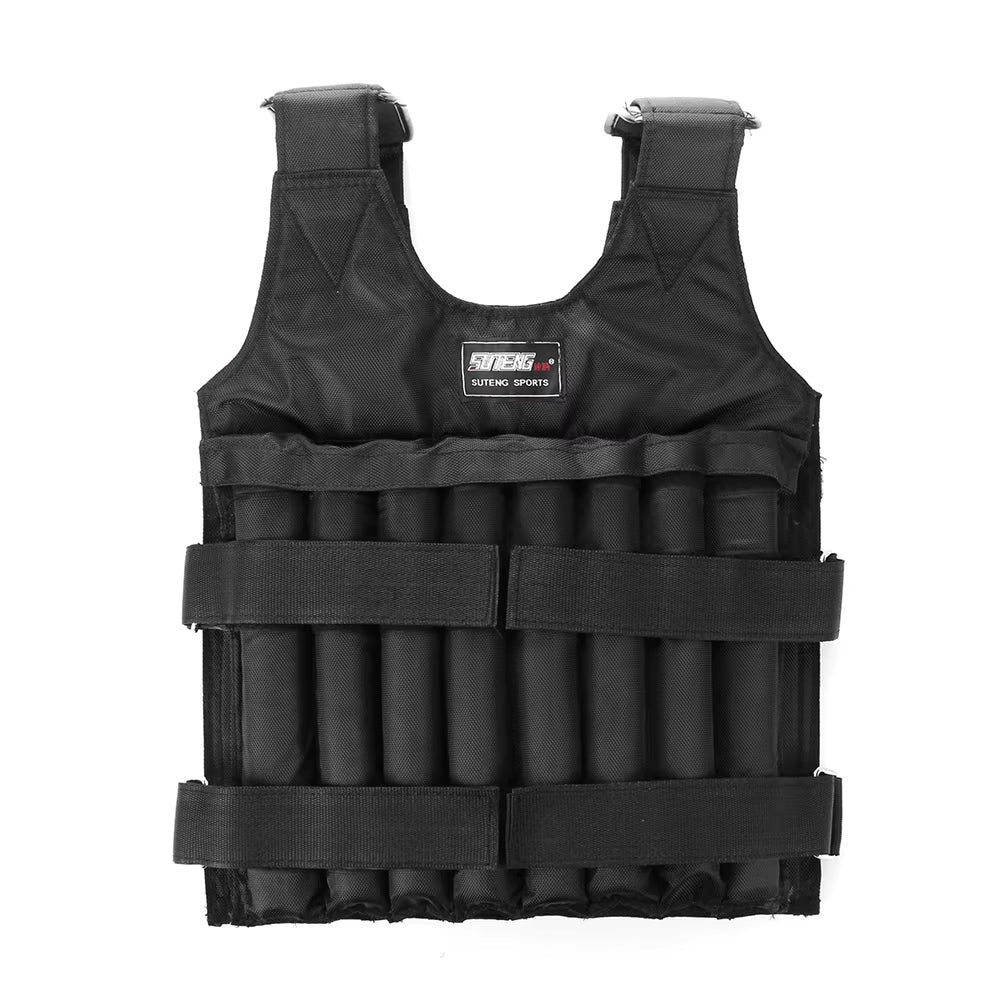 Weighted Vest Adjustable Weight Training Exercise Waistcoat
