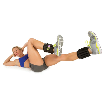 Padded, Adjustable Ankle Weight Set – Comfortable Training and Rehabilitation Gear