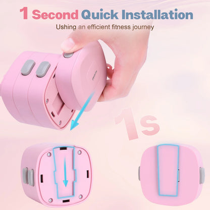 Adjustable Dumbbell Set of 2, 4 in 1 Free Weights Dumbbells Set for Women with Fast Adjustment, Each 2Lb 3Lb 4Lb 5Lb Hand Weights Set for Home Gym & Outdoor Exercise Training