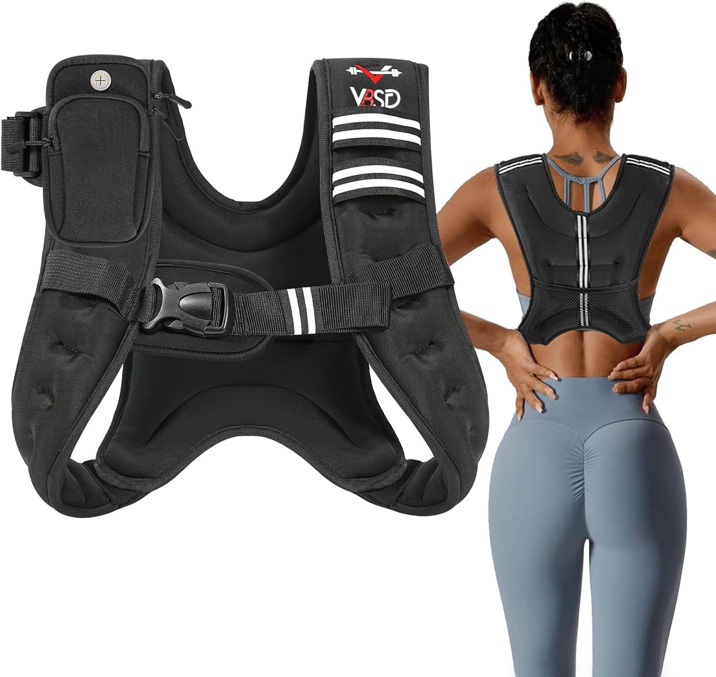 Weighted Vest, 6Lb/8Lb/12Lb/1