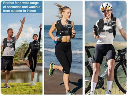 Weighted Vest, 6Lb/8Lb/12Lb/1