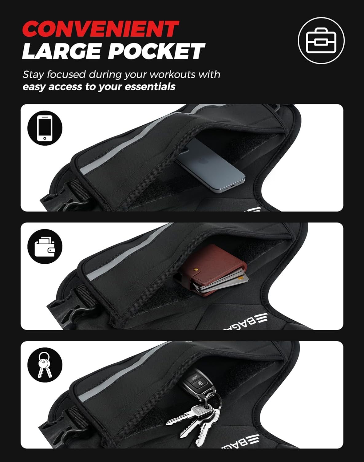 Adjustable Weighted Vest, 4-10Lb/12-18Lb