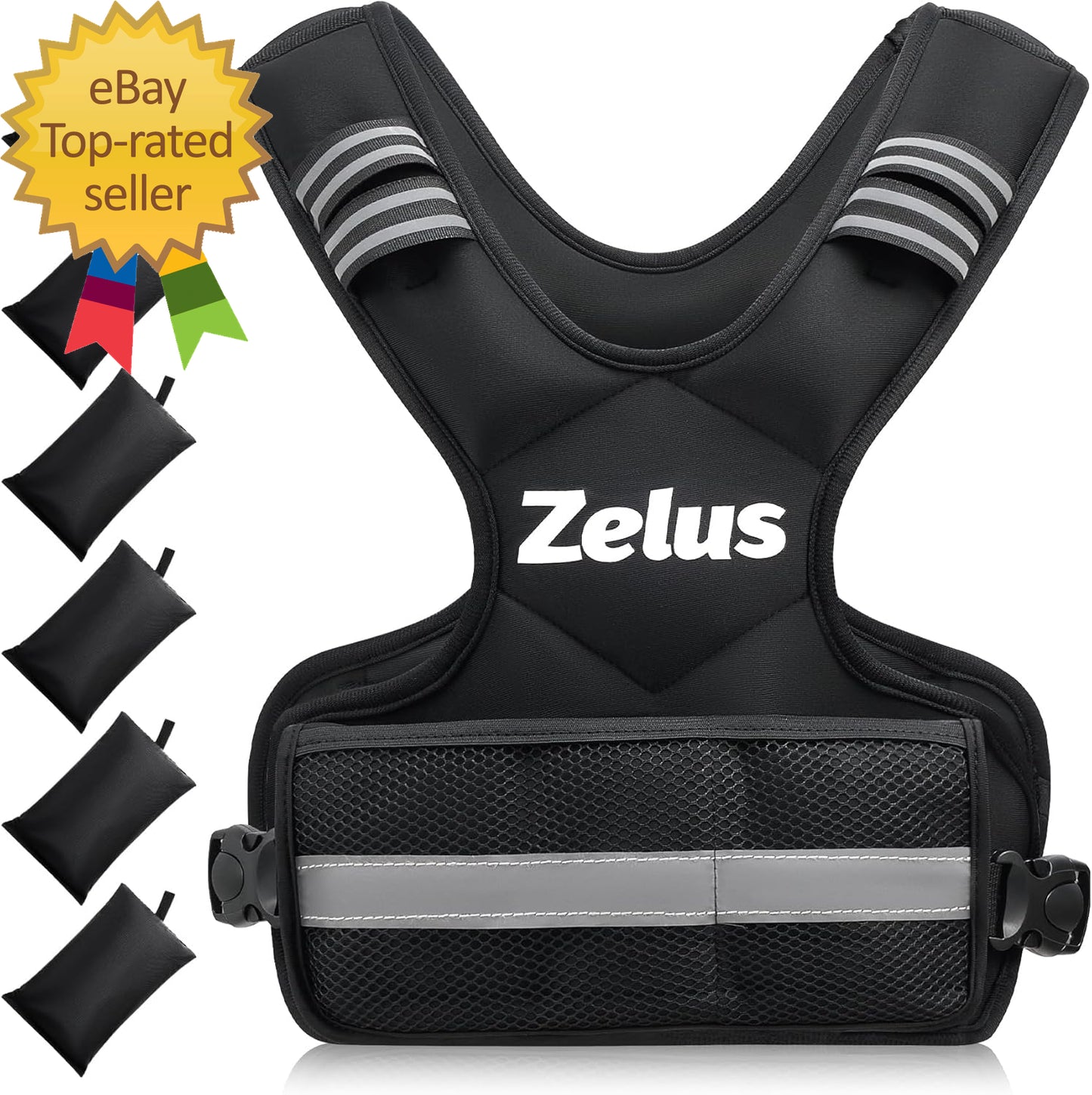 Weighted Vest for Men and Women 4-10Lb Vest with 6 Ironsand