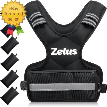 Weighted Vest for Men and Women 4-10Lb Vest with 6 Ironsand