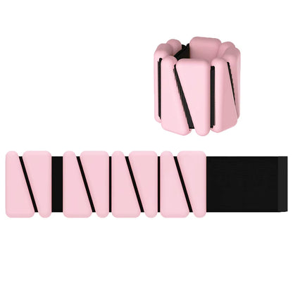 Wearable Silicone Ankle and Wrist Weights Customized Adjustable Weights Yoga Pilates Fitness Bracelets Ankle Wrist Weights