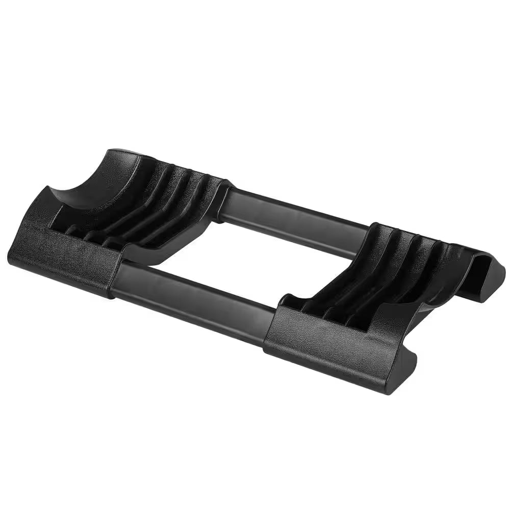 Adjustable Dumbbell, Total 52 Lbs. Black Steel Adjustable Dumbbell with Non-Slip Handle