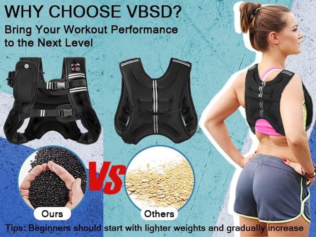 Weighted Vest, 6Lb/8Lb/12Lb/1